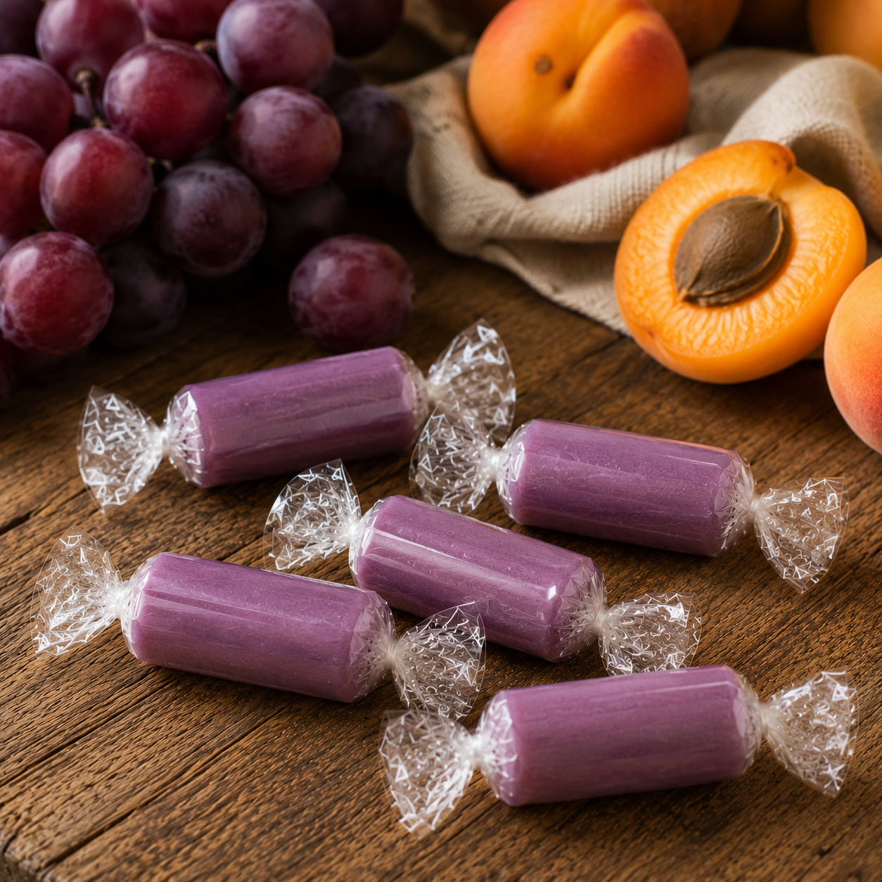 100mg CBD/CBG Saltwater Taffy Grape with Apricot