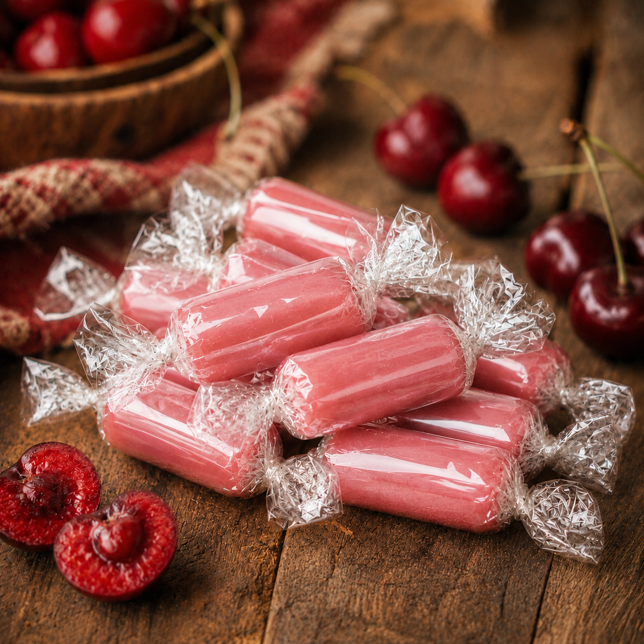 100mg CBD/CBG Saltwater Taffy Cherry