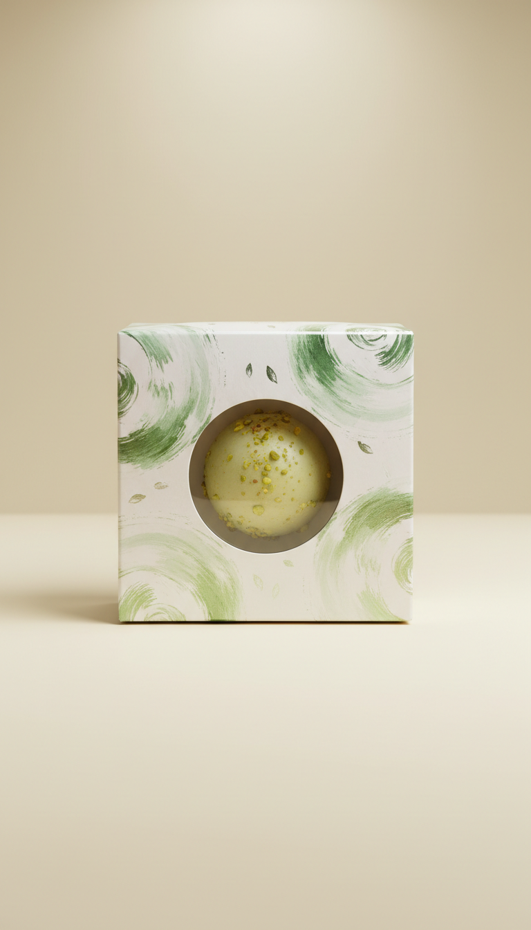 Seasonal Pistachio Cream Bonbon